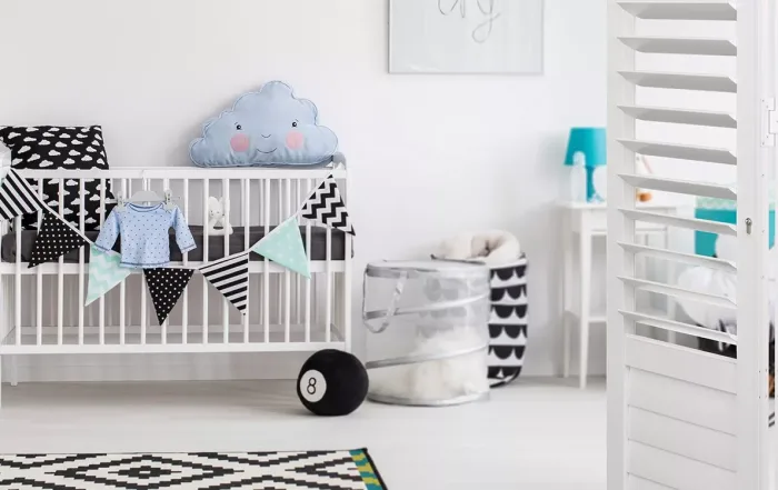 Nursery with security shutters